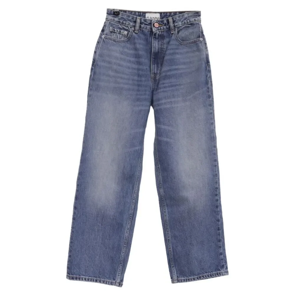Ganni Vintage Magny Jeans in Light Blue Denim
